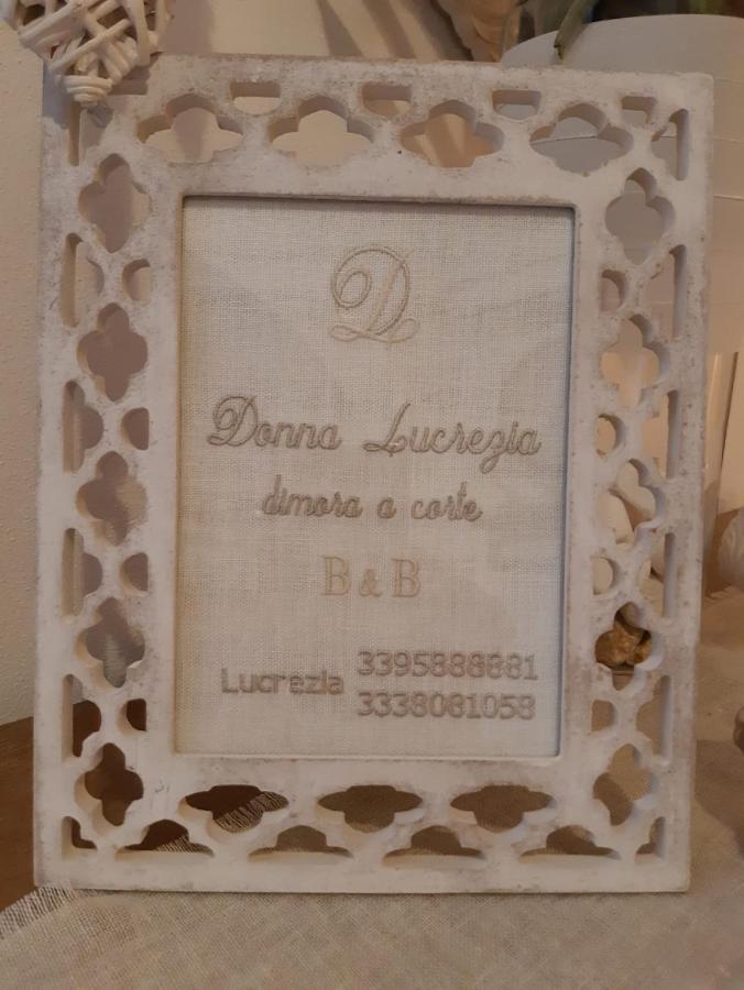 Donna Lucrezia Dimora A Corte B&B Κονβερσάνο Εξωτερικό φωτογραφία